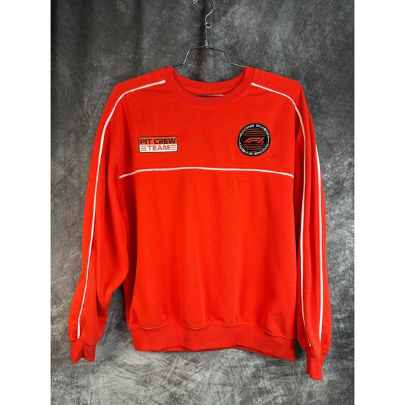 Formula 1 Other - Formula 1 Racing Division Crewneck Sweater Mens XL Red F1 Pit Crew